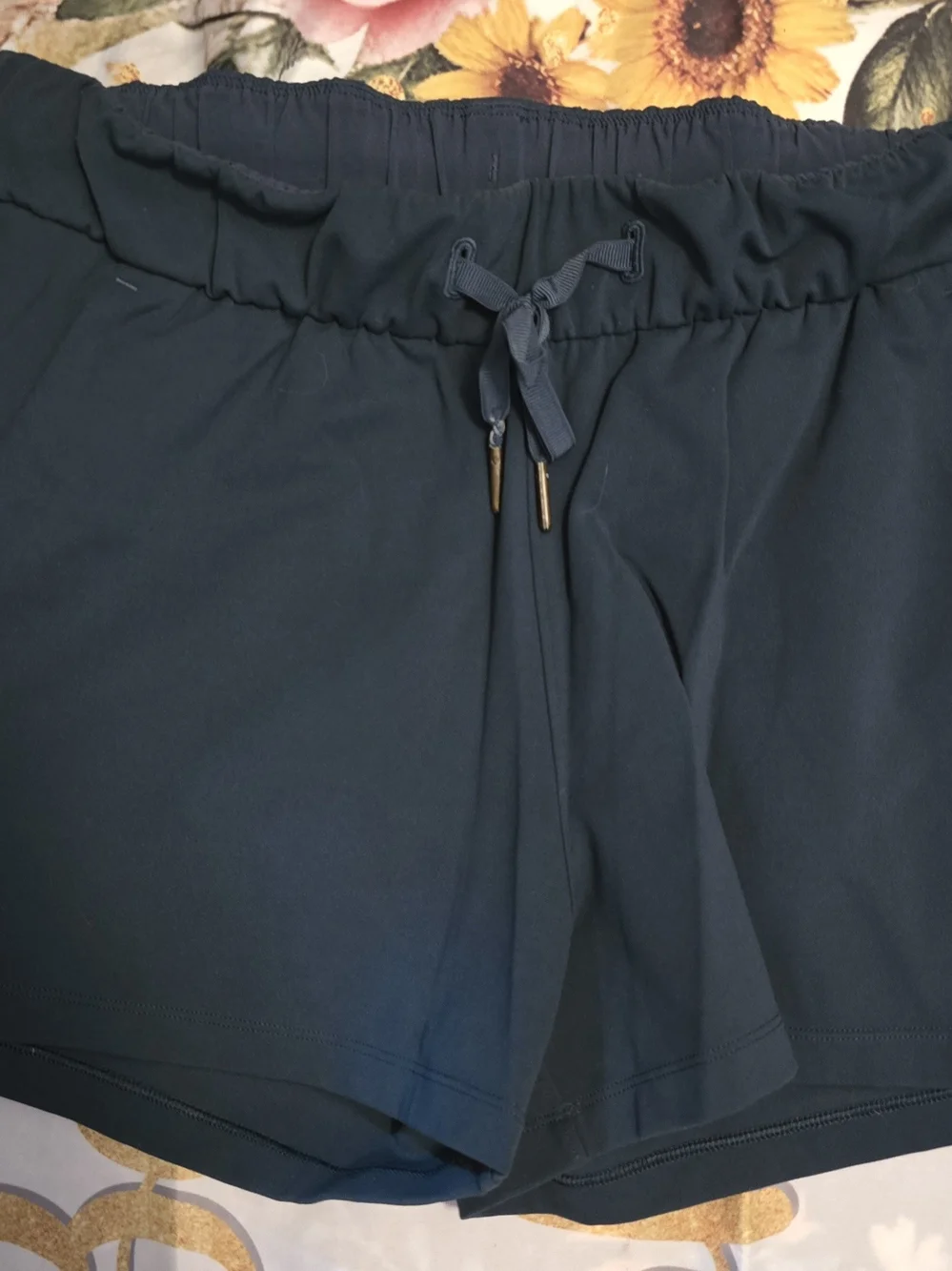 lululemon athletica Deep Navy Drawstring Athletic Shorts